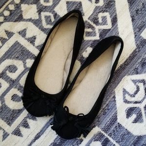 Banana Republic Black Slippers